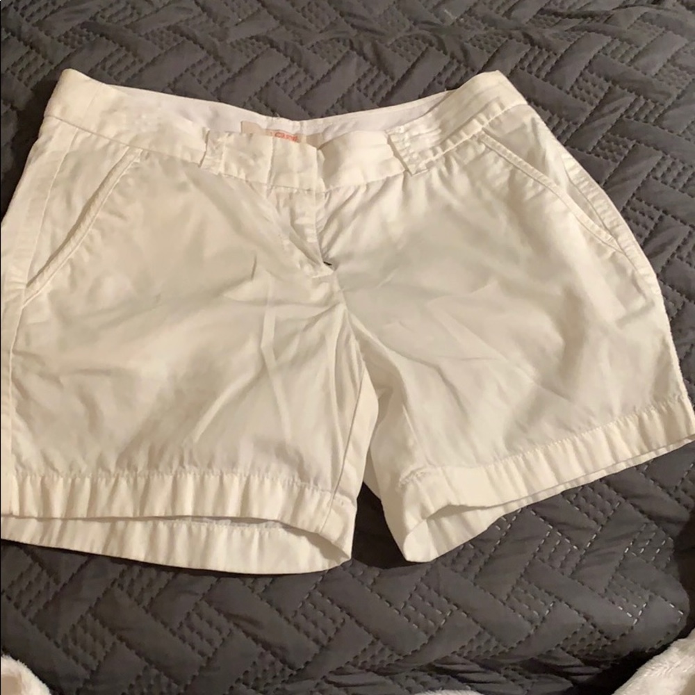 J. Crew White shorts